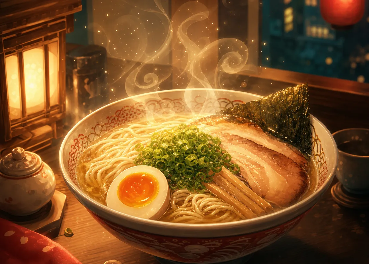 ラーメンの夢が暗示する心の栄養｜満足感・活力・温かい交流